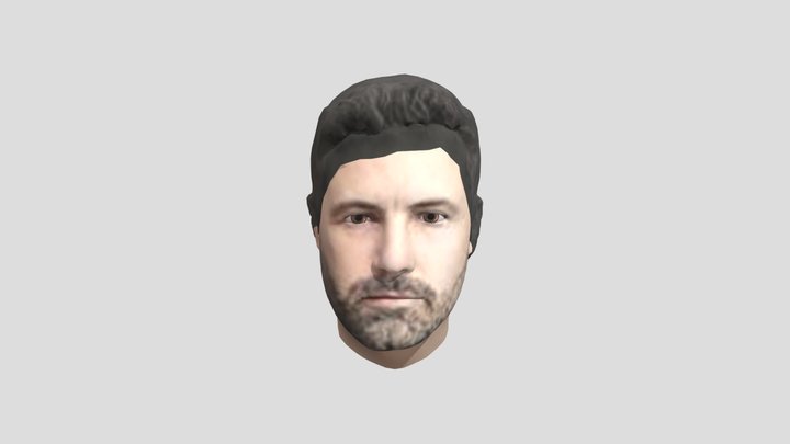 Ben Affleck_Head 3D Model