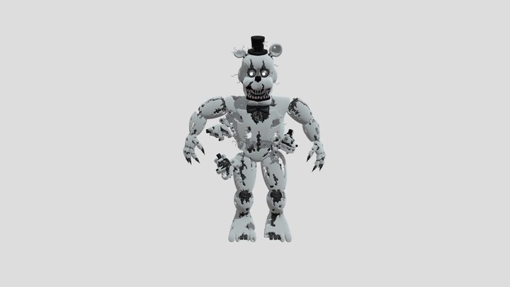 Nightmare Freddy 3D Model
