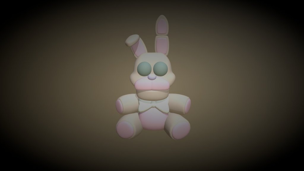 Bonnie The Bunny Plushie - Five Nights At Freddys 3D model 3D printable