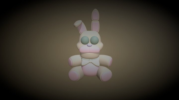Bonnie plush 3D Model