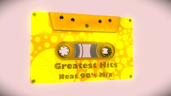 90's Tape 3D Model