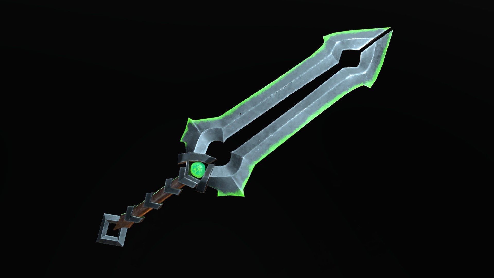 XB1101 - Handheld Prop - Great Sword - Download Free 3D Model By Kain ...