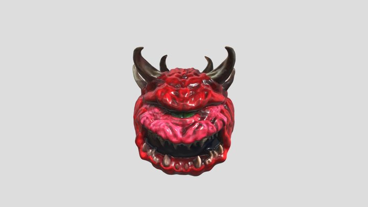 Cacodemon 3D Scan from Doom