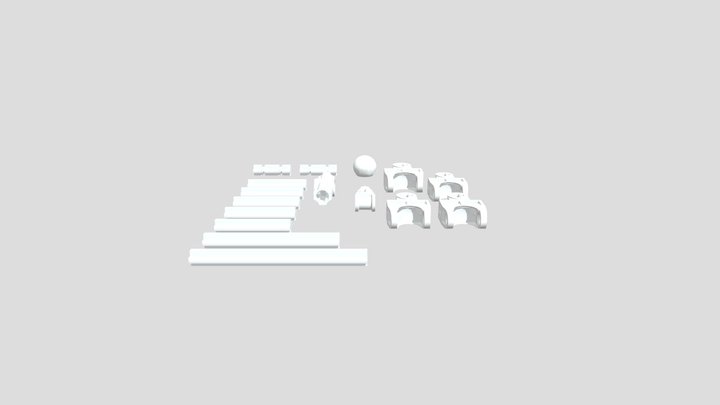 Tahu black pcs 3D Model