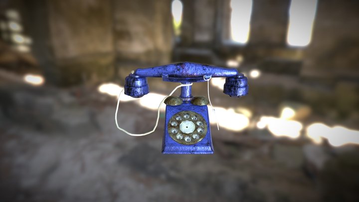 Den Thoai Cu 3D Model
