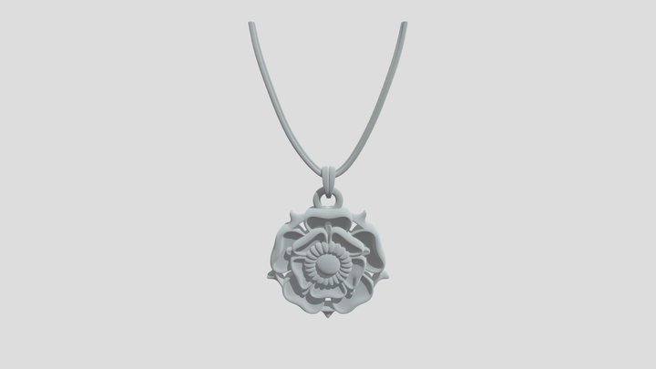tudor rose 3D Model