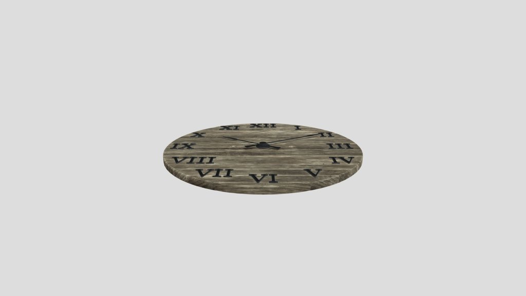 Rustic Wall Clock