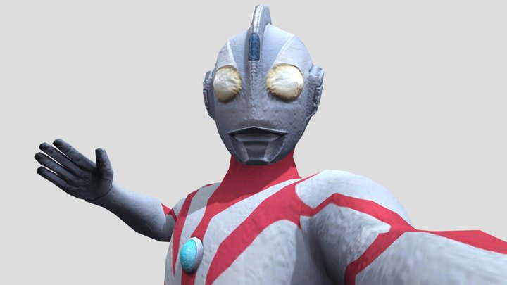 Ultraman Neos 3D Model