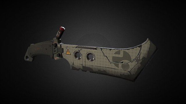 Butcher Knife 2.0 3D Model