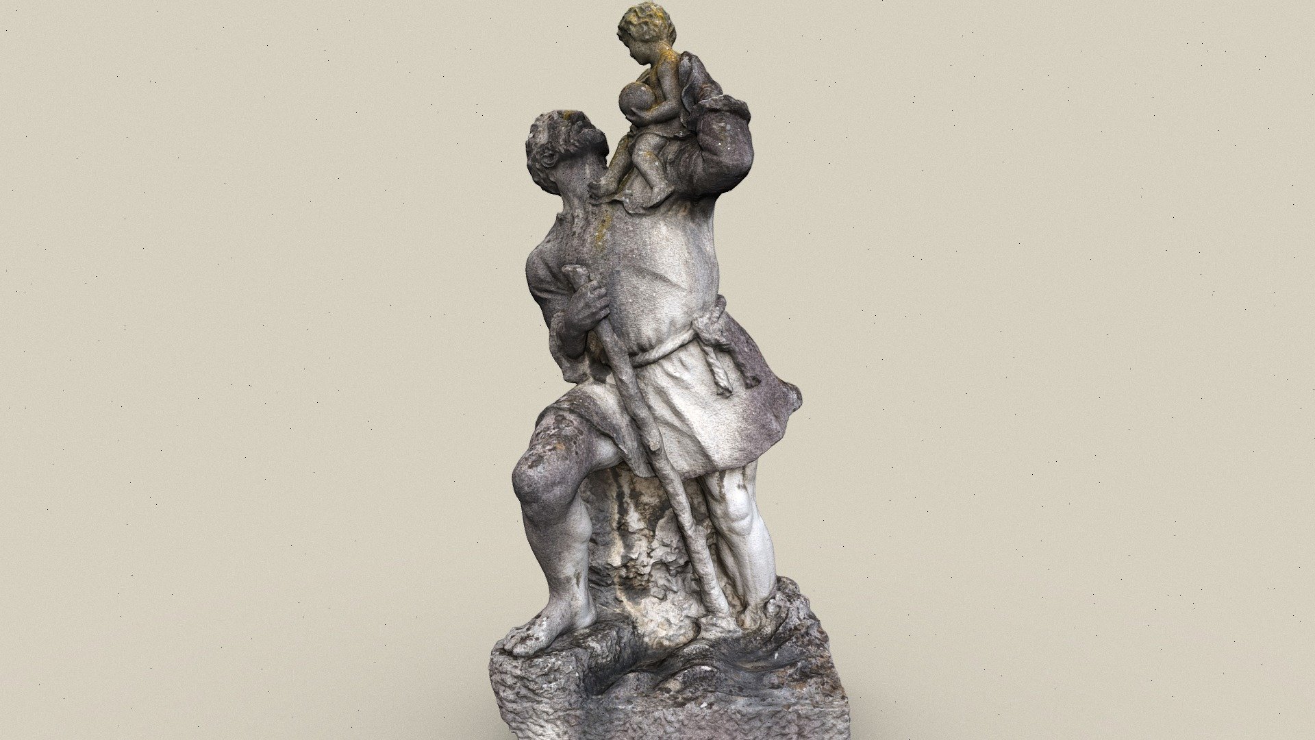 Hl. Christophorus — Sketchfab embed 3D viewer