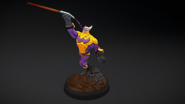 WIP-Man 3D Model