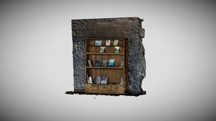本棚 3D Model