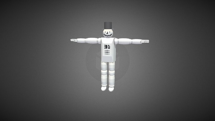 3D-Man 3D Model