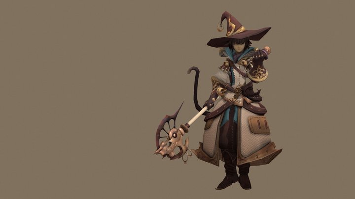 Fan art Claber Fold 3D Model