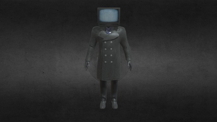 TV Man 3D Model