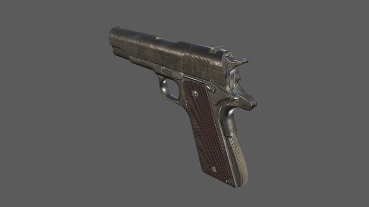 Colt 1911 3D Model