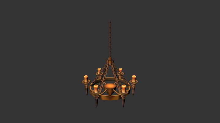 Chandelier 3D Model