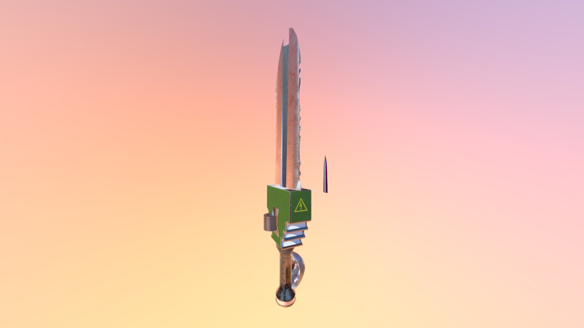 Railgun Sword - Download Free 3D model by Al Garcia (@AlsGraphics ...