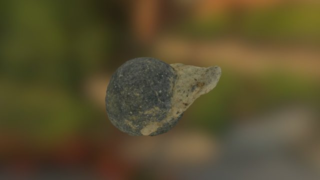 Stone mace or pounder 3D Model