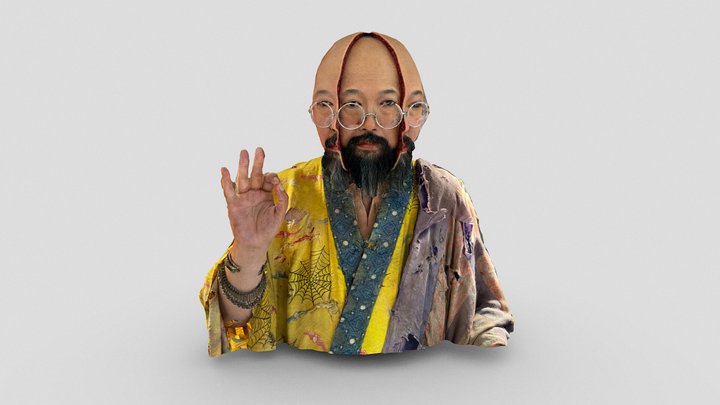 Day 293: Murakami Arhat Robot @Station F, Paris – Free 3D Model STL