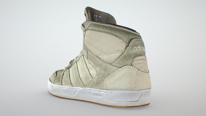 Shoes Adidas Raleigh Mid 3D Model