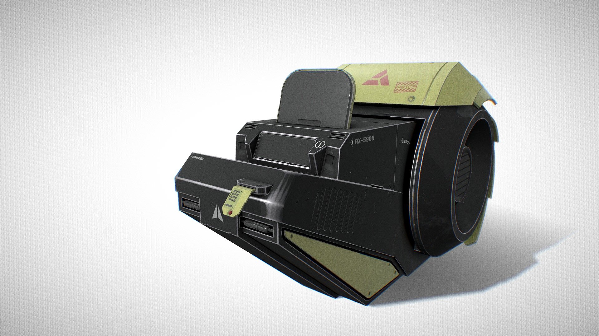 Sci-Fi ATM (Game Ready Version)