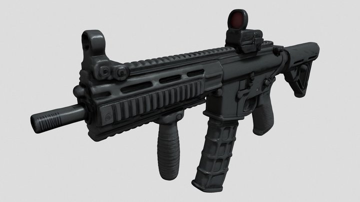 Tacticalprecision-rifle 3D models - Sketchfab