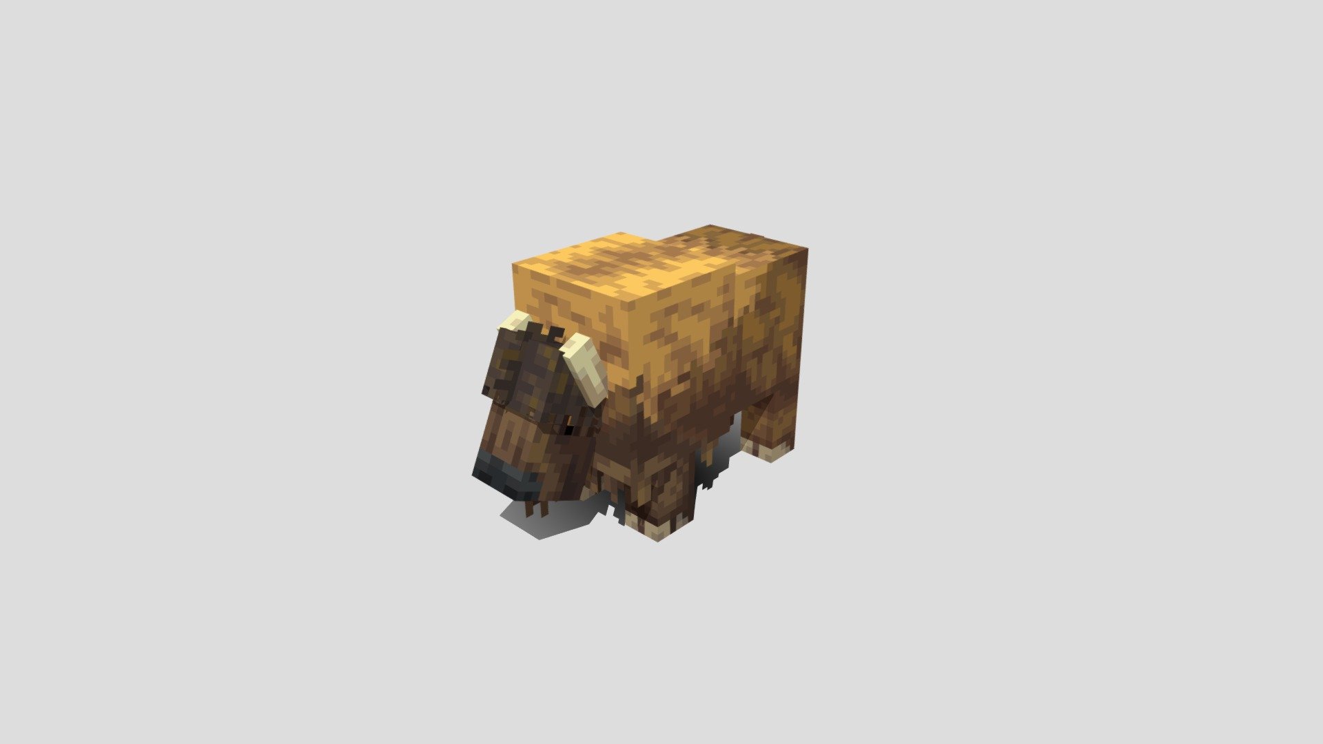 American bison - 3D model by LegendaryReaper671 [dd21480] - Sketchfab