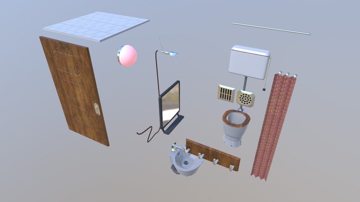 PI Office Props 5 3D Model