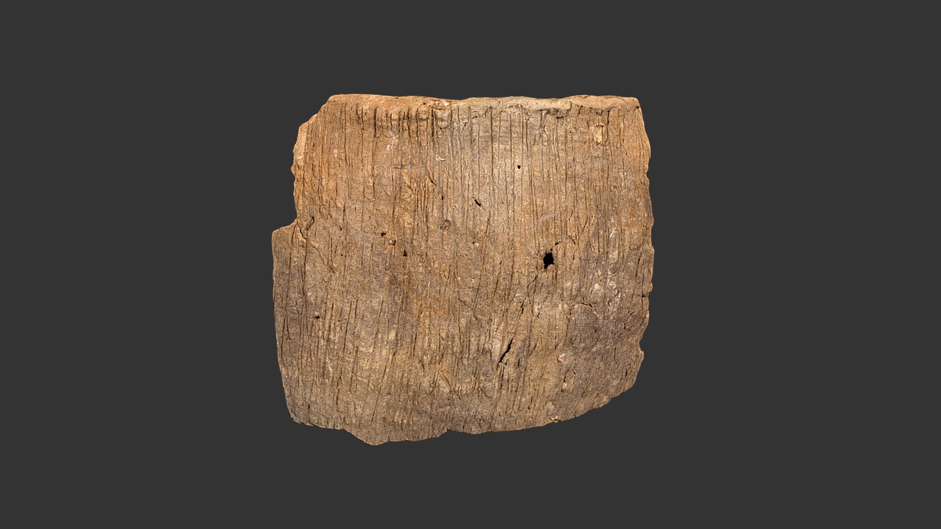 Clement Cord Marked Rimsherd (619p886)