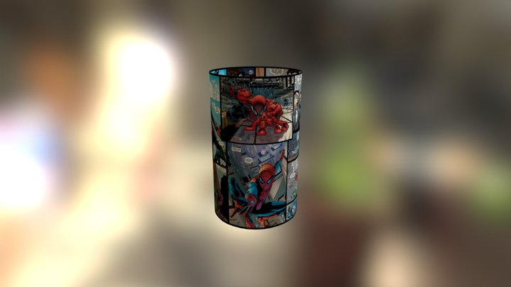 Velador Spiderman 3D Model