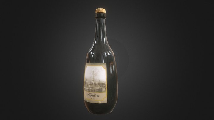 Ale Bottle (SkyBlivion) 3D Model