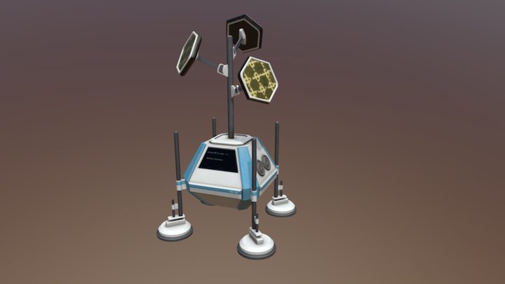 Communications Module 3D Model