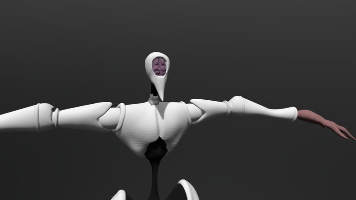 the gaslight district diligence base robot model 3D Model