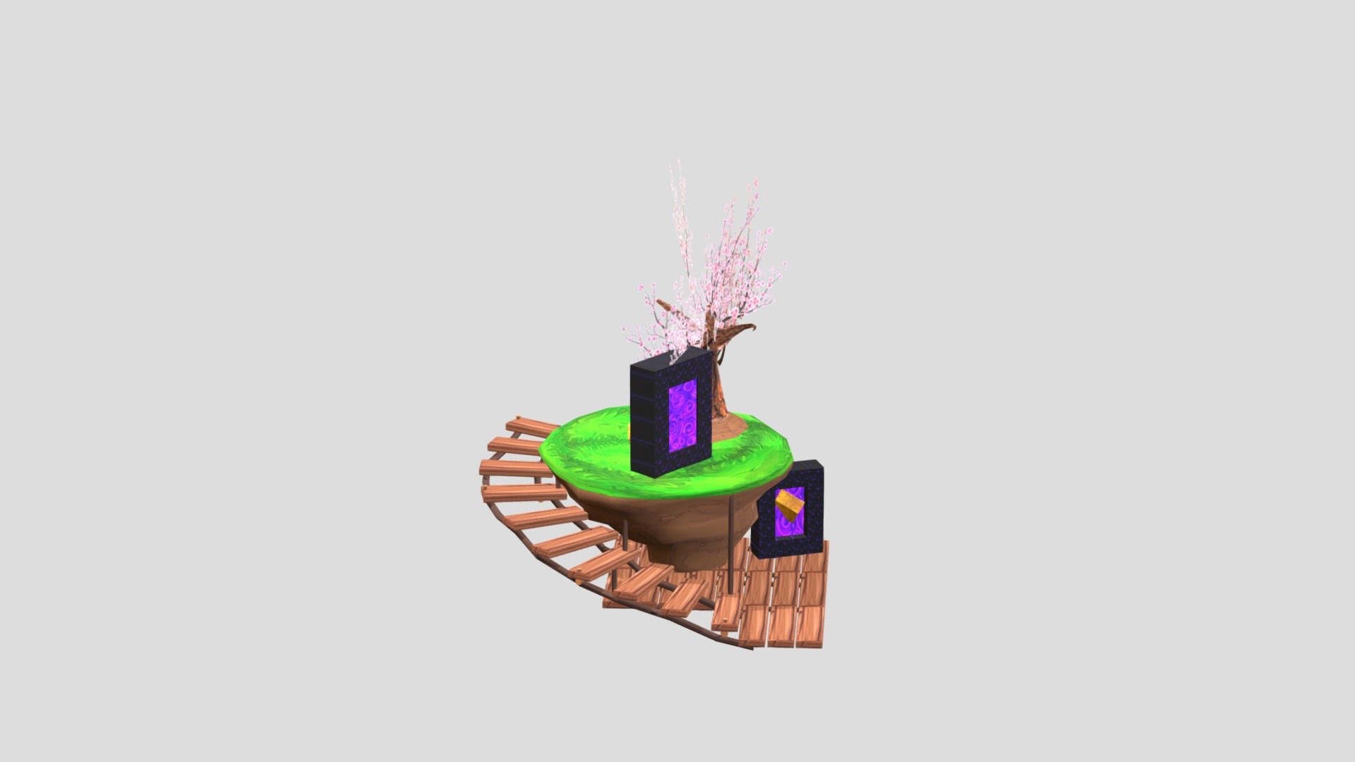 Nether_Portal - Download Free 3D model by mini (@min1y0) [dd2980b ...