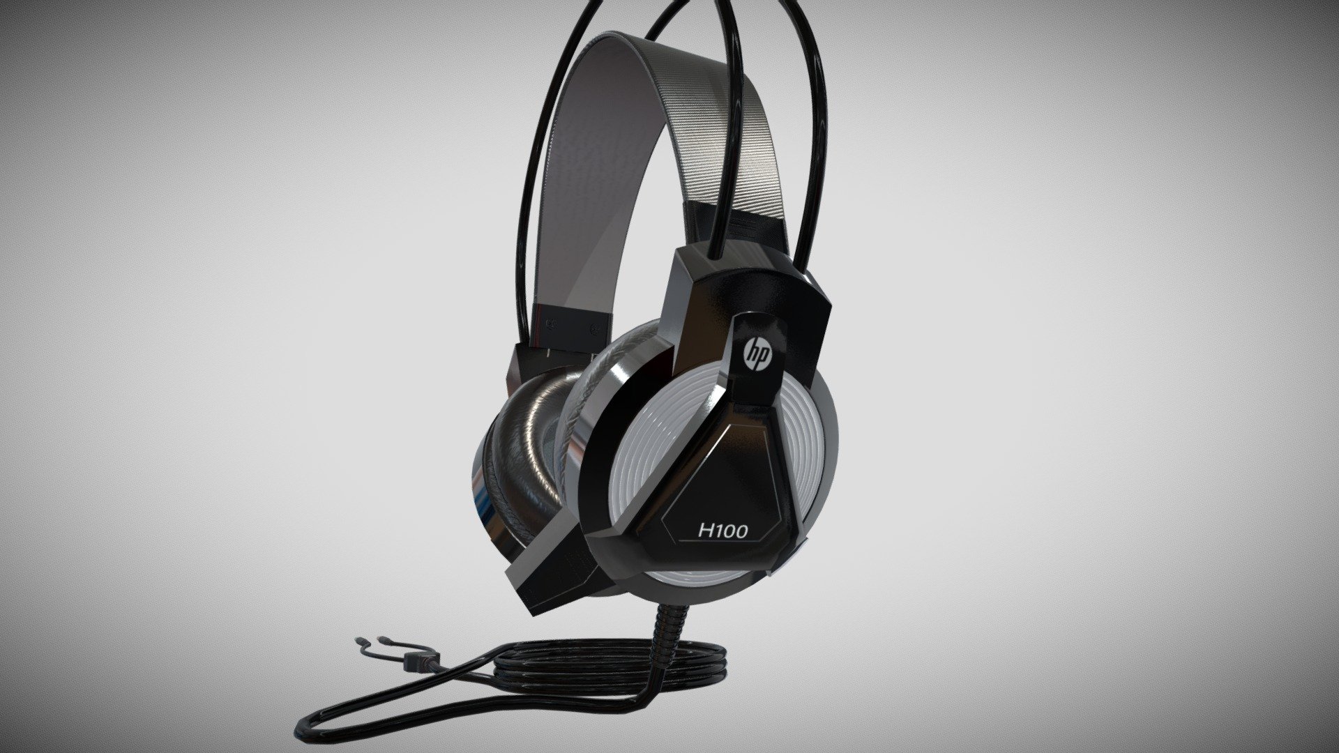 Hp h100 wired discount headset gaming headphone