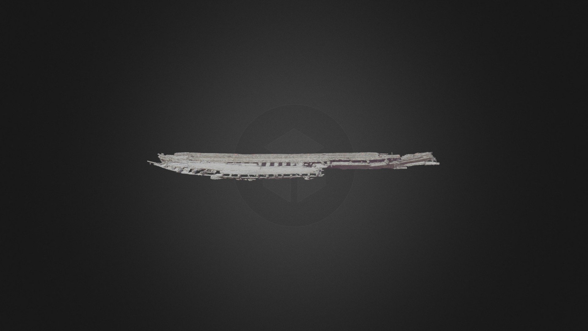 Schooner 02: 25mm Point Cloud