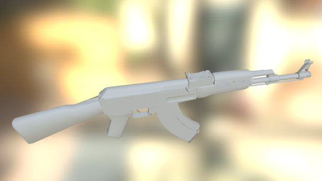 Ak47 3D Model