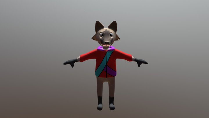 Radical Fox 3D Model