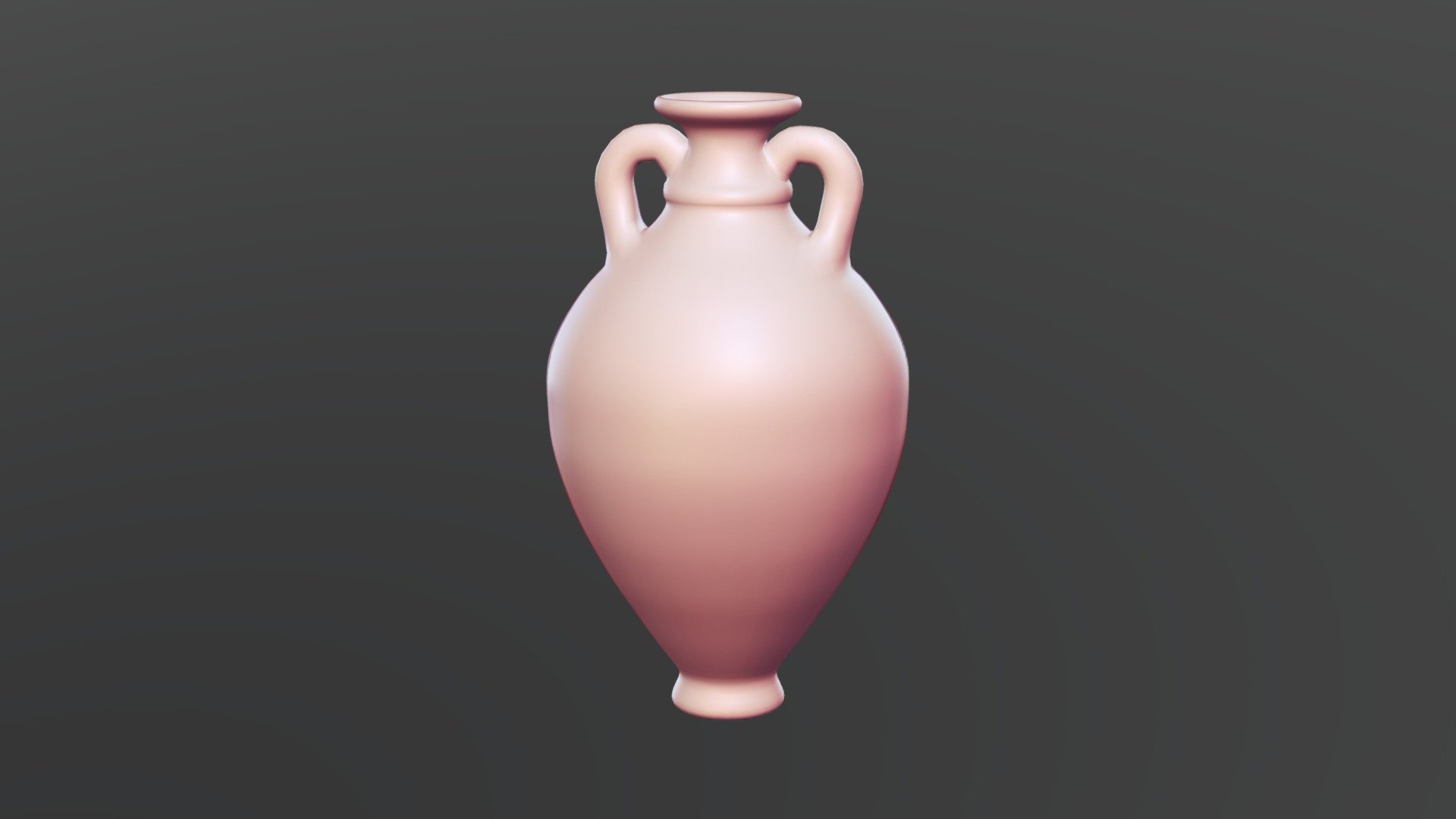 Vaso Grego Panathenaic Amphora Highpoly