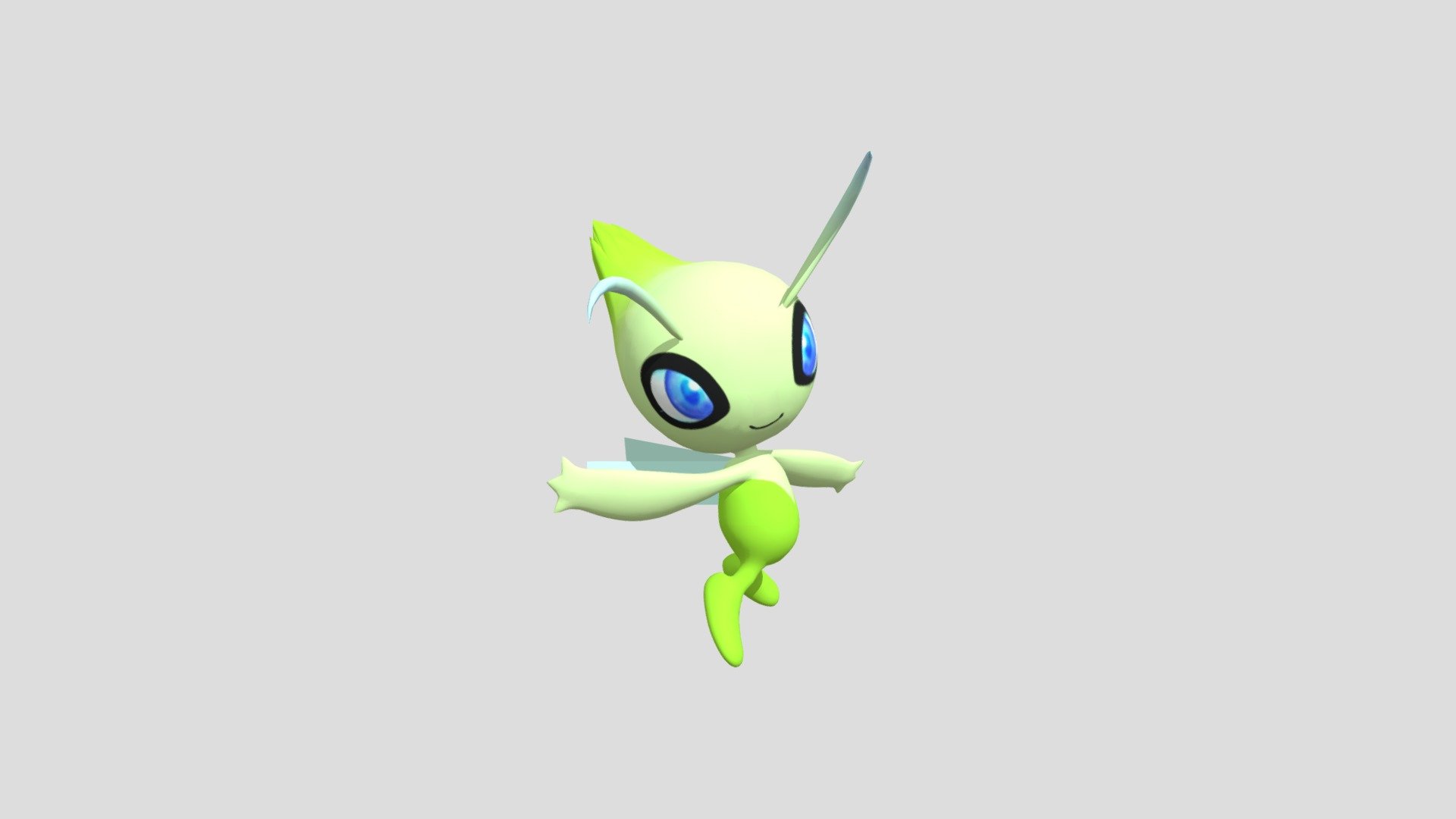 Celebi - Download Free 3D model by tirrellclark.75 [dd2bd58] - Sketchfab