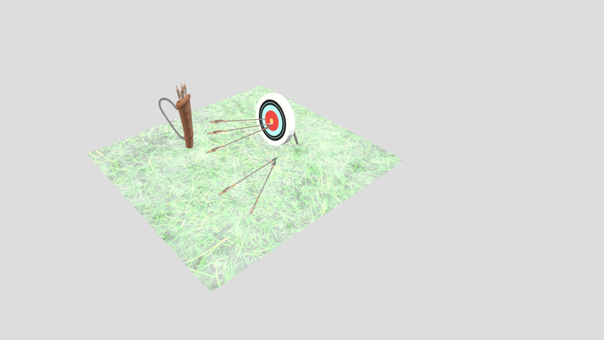 Arrow - 3D model by carolavourinha [dd2c5b8] - Sketchfab