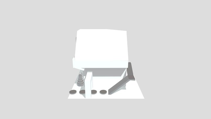 alice in wonderland_cube_blockout3 3D Model