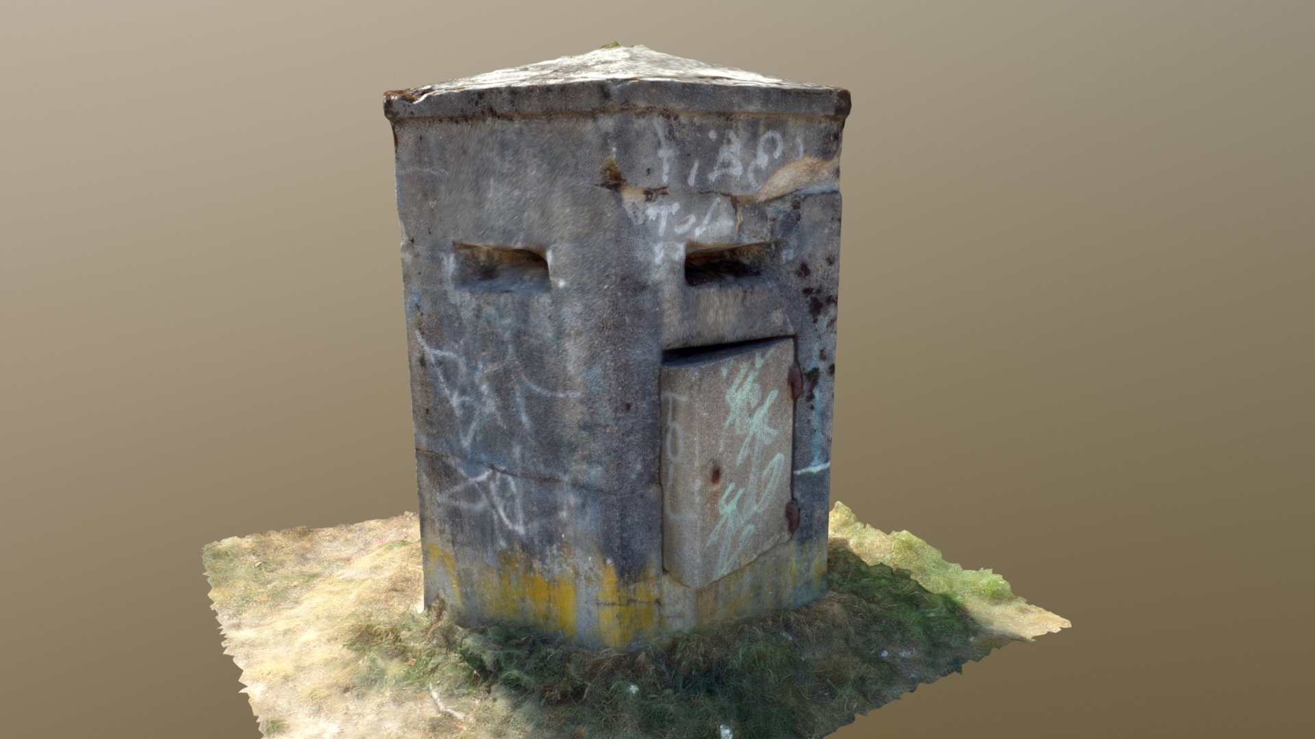 Splitterschutzbunker