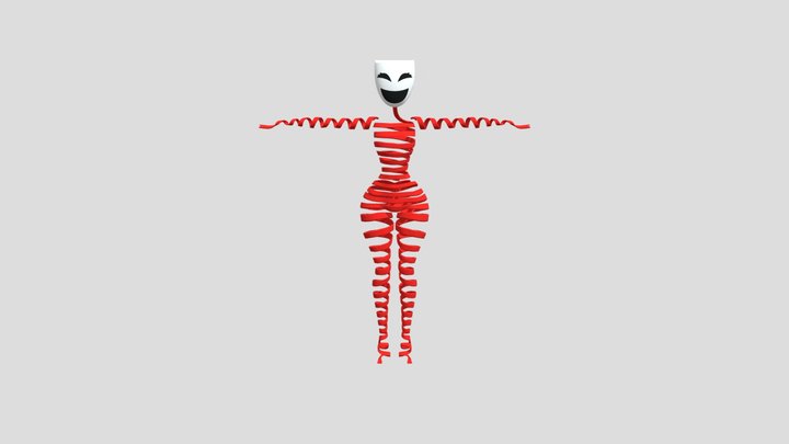 Gangle SHITED [Rig] 3D Model