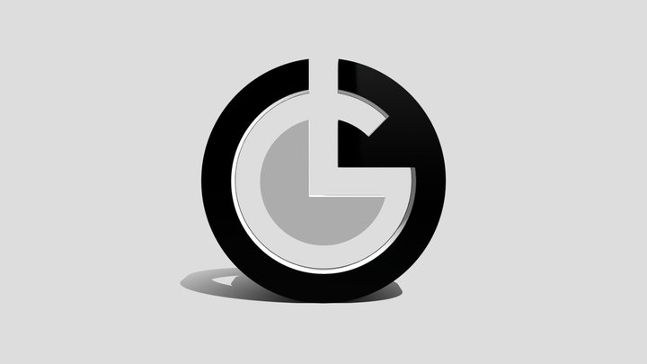 "Greg Little" - Brand Logo. 3D Model