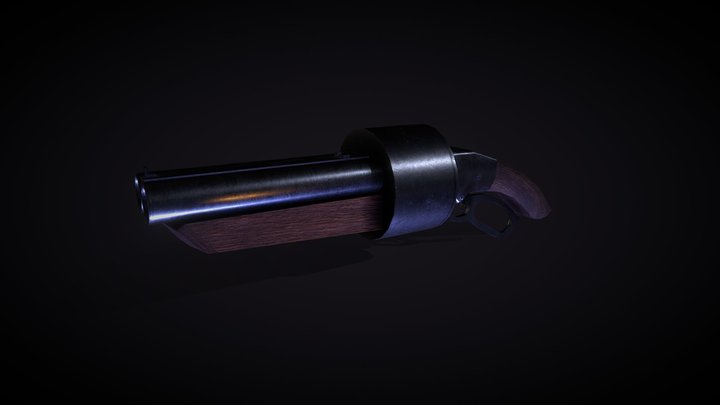 Scattergun Team Fortress 2 3D Model