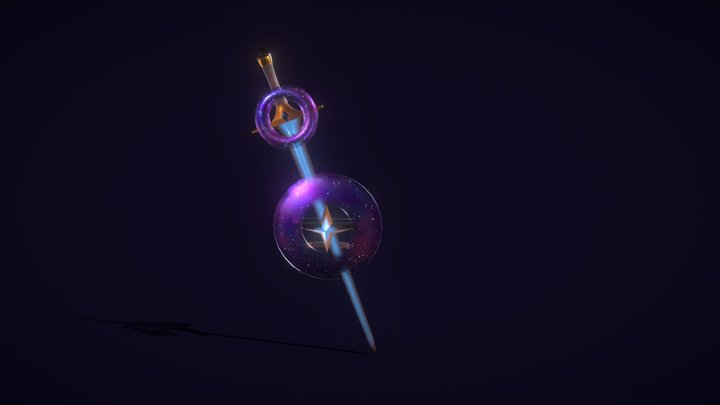 Sword and Shield 3D Model