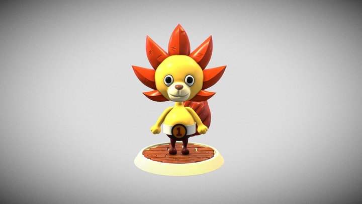 THOUSAND SUNNY ONE PIECE FILM RED for 3D PRINT 3D Model