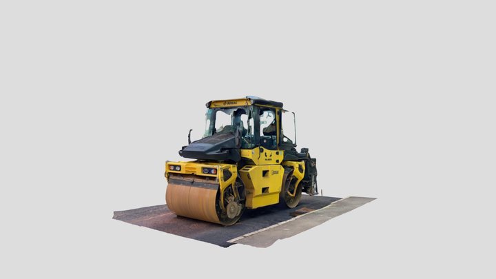 Construction Roller 3D Model